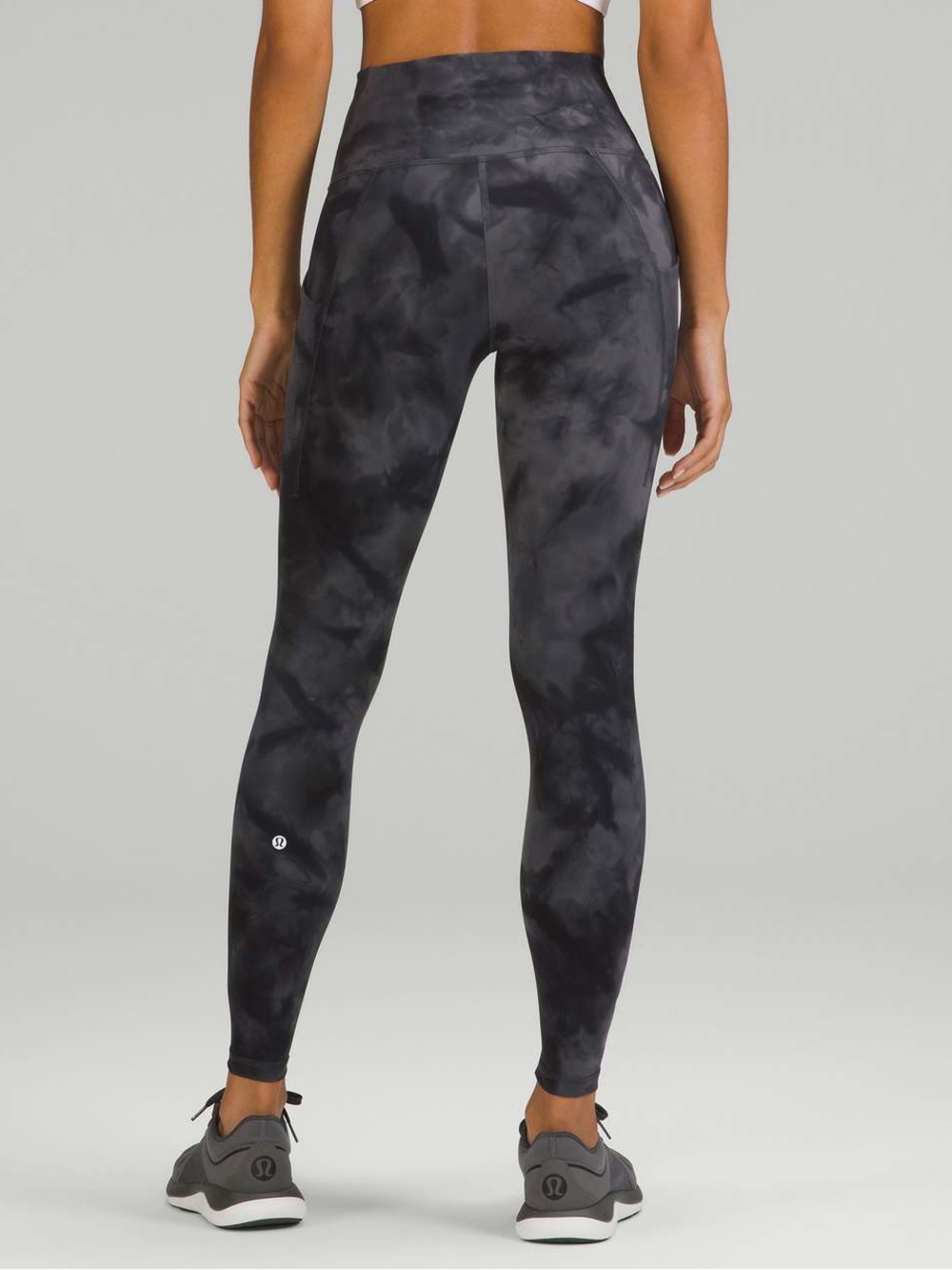 Lululemon Wunder Train High-Rise
Leggings Diamond Dye Pitch Grey Graphite